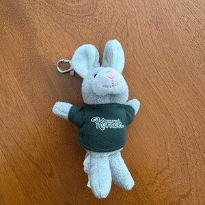 Kernels Plush Bunny Keychain